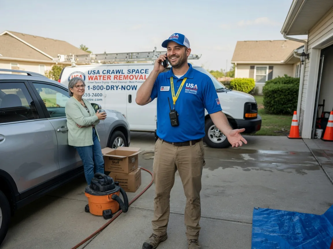 Crawl Space Water Removal Marvell, AR FAQs